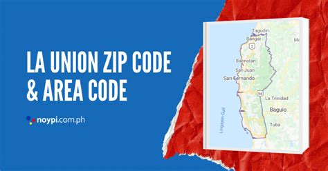 santo tomas zip code|La Union Zip Code and Area Code • Noypi.com.ph.